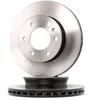 Image de TRW DF4822S Disque de frein TRW SINGLE Essieu avant, ventilé, peint