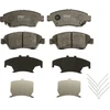 Image de TRW GDB3478 Jeu de plaquettes de frein avec indicateur d'usure, avec accessoires