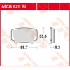 Image de TRW MCB825SI Jeu de plaquettes de frein