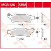 Image de TRW MCB726SRM Jeu de plaquettes de frein