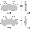 Image de sbs 174HF Jeu de plaquettes de frein