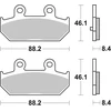 Image de TRW MCB751SRM Jeu de plaquettes de frein