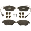 Image de TRW GDB1829 Jeu de plaquettes de frein contact de signal d'usure inclus, avec vis d'étrier de frein, avec accessoires