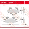 Image de TRW MCB837SRM Jeu de plaquettes de frein