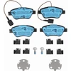 Image de TRW GDB1842 Jeu de plaquettes de frein contact de signal d'usure inclus, avec vis d'étrier de frein, avec accessoires