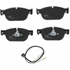Image de RIDEX 402B0785 Jeu de plaquettes de frein Essieu avant, contact de signal d'usure inclus, avec clip de piston