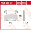 Image de TRW MCB850SV Jeu de plaquettes de frein