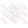 Image de TRW DF6367 Disque de frein plein, peint