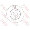 Image de TRW DF6417 Disque de frein ventilé, peint