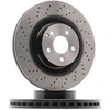 Image de TRW DF6242S Disque de frein SPS perforé, peint