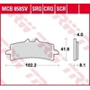 Image de sbs 901HS Jeu de plaquettes de frein