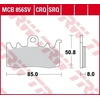 Image de TRW MCB856CRQ Jeu de plaquettes de frein Sinter Track Racing