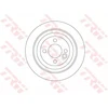 Image de TRW DF6523 Disque de frein plein, peint