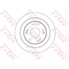 Image de TRW DF6526 Disque de frein plein, peint