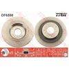 Image de TRW DF6598 Disque de frein plein, peint