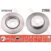 Image de TRW DF6610S Disque de frein SPS disque de frein à deux pièces, à haute teneur en carbone