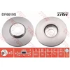 Image de TRW DF6619S Disque de frein SPS disque de frein à deux pièces, à haute teneur en carbone