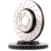 Image de TRW DF6262S Disque de frein SPS perforé/ventilé de l'intérieur, peint