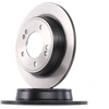 Image de TRW DF6627 Disque de frein plein, peint