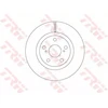 Image de TRW DF6675 Disque de frein ventilé, peint