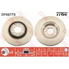 Image de TRW DF6677S Disque de frein SPS ventilé, peint