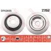 Image de TRW DF6365S Disque de frein SPS ventilé, peint, à haute teneur en carbone