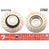 Image de TRW DF6775S Disque de frein SPS ventilé, peint, à haute teneur en carbone