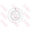 Image de TRW DF6755 Disque de frein ventilé, peint