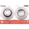 Image de TRW DF6653 Disque de frein ventilé, peint