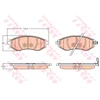 Image de TRW GDB3634 Jeu de plaquettes de frein contact de signal d'usure inclus