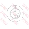 Image de TRW DF6783 Disque de frein ventilé, peint