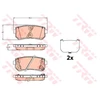 Image de TRW GDB3636 Jeu de plaquettes de frein avec indicateur d'usure, avec accessoires