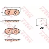 Image de TRW GDB3638 Jeu de plaquettes de frein avec indicateur d'usure, avec accessoires