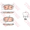 Image de TRW GDB3640 Jeu de plaquettes de frein avec indicateur d'usure, avec accessoires