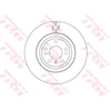 Image de TRW DF6833S Disque de frein TRW SINGLE ventilé, peint
