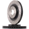 Image de TRW DF6633S Disque de frein SPS perforé/ventilé de l'intérieur, peint