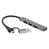 Image de Hub Sedea Usb-c + Adaptateur 4 Ports
