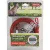 Image de Cable D'attache et Ressort Pour chien Zolux Rouge 9 m 403409