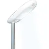 Image de Lampe De Bureau Avec Lumières Led Et Enceinte Bluetooth Blanc