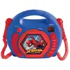Image de Lecteur Cd Portable Avec 2 Microphones Spiderman Multicolore