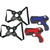 Image de Set De 2 Laser Tag Avec Harnais Noir
