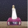 Image de Réveil Avec Veilleuse La Reine Des Neiges Elsa En 3d Multicolore