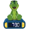 Image de Réveil Avec Veilleuse Dinosaure En 3d Multicolore