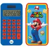 Image de Calculatrice De Poche Super Mario Avec Couvercle De Protection, Fonctions Classiques Et Évoluées, À Piles Et Solaire Bleu