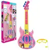 Image de Guitare Électronique Lumineuse Avec Lunettes Et Micro Barbie Rose