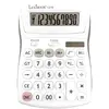 Image de Calculatrice De Bureau 10 Chiffres Avec Écran À Angle Ajustable Blanc