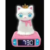 Image de Réveil Avec Veilleuse Lumineuse Chat En 3d Multicolore