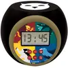 Image de Réveil Projecteur Harry Potter - Fonction Alarme, Veilleuse, Écran Lcd, À Piles Multicolore