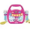 Image de Enceinte Bluetooth avec effets lumineux, micros et batterie rechargeable Lexibook Minnie Mouse Rose TU MP320MNZ