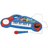 Image de Piano Électronique La Pat Patrouille Avec Effets Lumineux Et Microphone Bleu